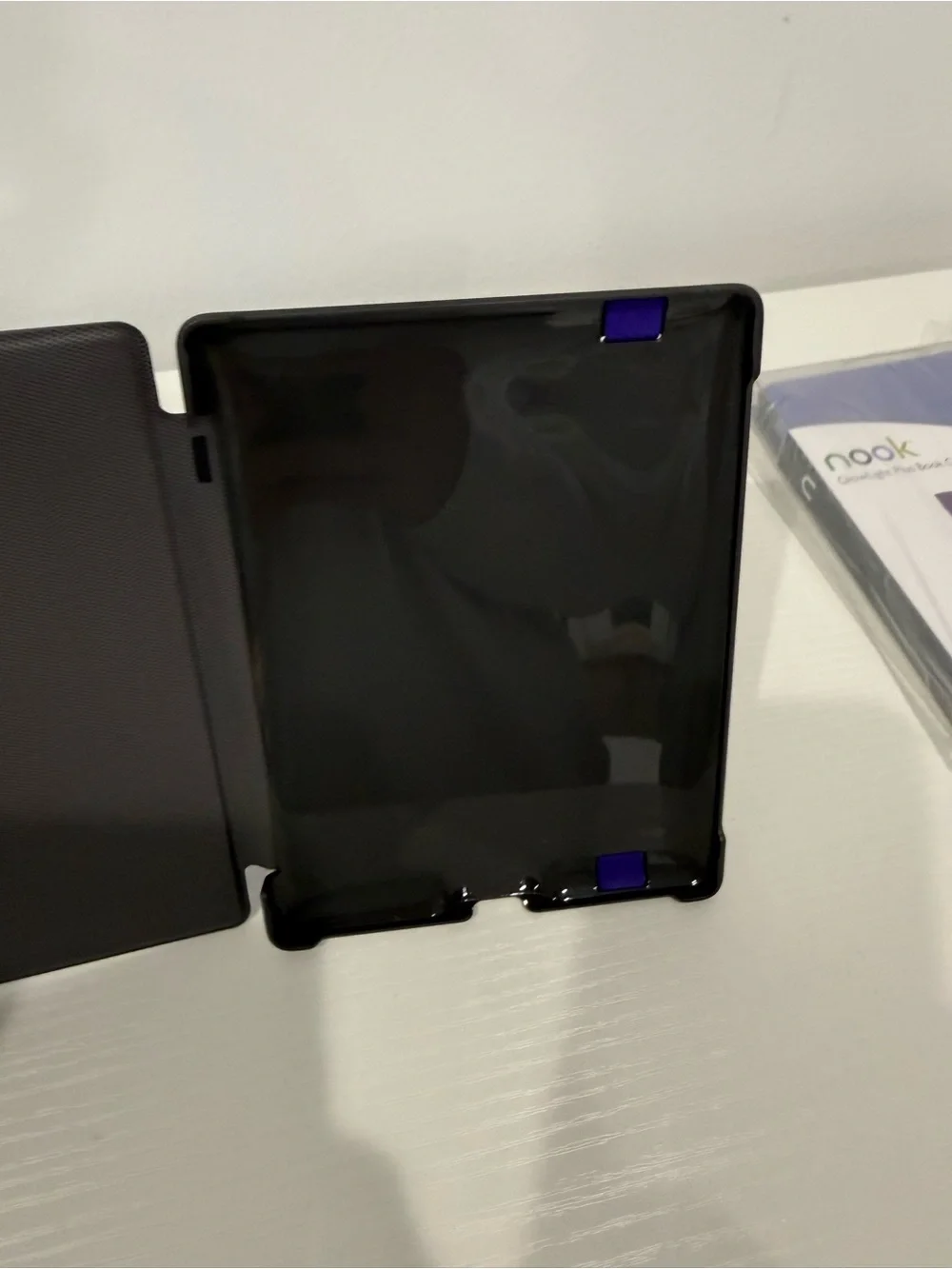 3 Nook GlowLight Plus Book Covers; nook avail in closet. E-readers